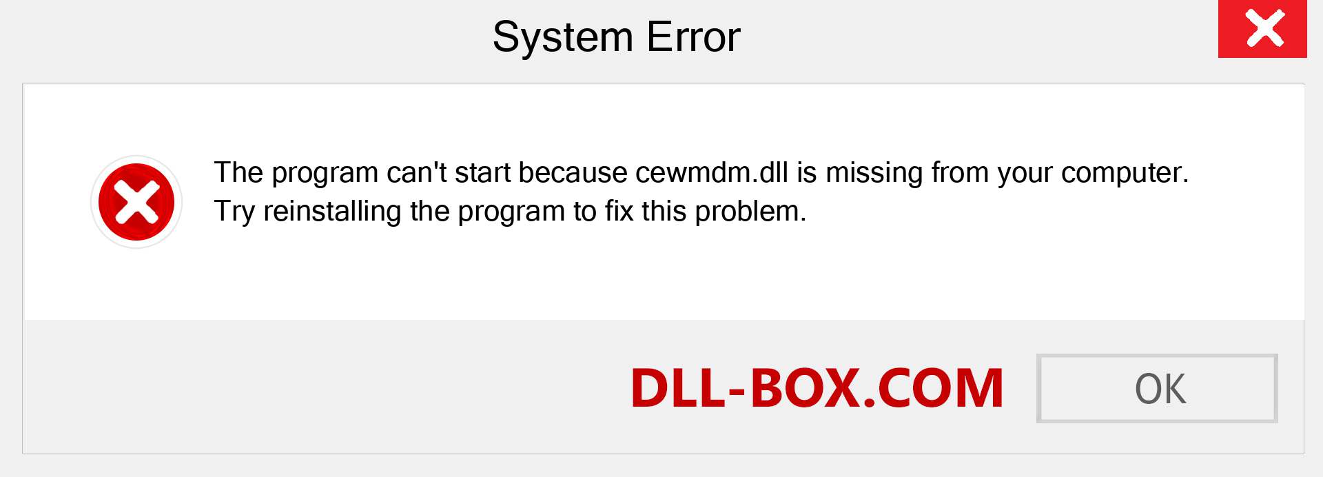  cewmdm.dll file is missing?. Download for Windows 7, 8, 10 - Fix  cewmdm dll Missing Error on Windows, photos, images
